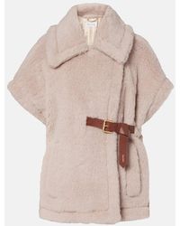 Max Mara - Cape Newbab Aus Alpakawolle, Wolle Und Seide - Lyst