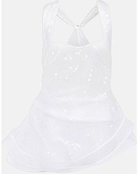 Jacquemus - Le Debardeur Perle Sequined Top - Lyst