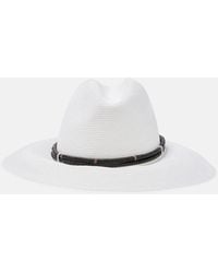 Brunello Cucinelli - Fedora Con Monili - Lyst