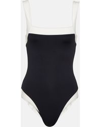 Marysia Swim - Bianco Maillot Square Neck Swimsuit - Lyst