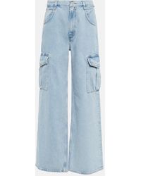 Agolde - Minka Denim Cargo Pants - Lyst