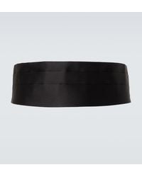 Giorgio Armani - Silk Cummerbund - Lyst