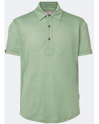 Orlebar Brown - Sebastian Linen Jersey Polo Shirt - Lyst