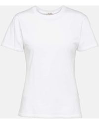 Nili Lotan - T-shirt Mariela in jersey di cotone - Lyst