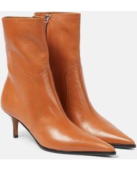 Paris Texas - Ashley Leather Ankle Boots - Lyst