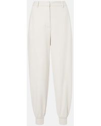 Brunello Cucinelli - Cotton Jersey Sweatpants - Lyst