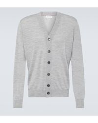 Brunello Cucinelli - Wool And Cashmere Cardigan - Lyst
