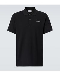 McQueen - Logo Cotton Polo Shirt - Lyst