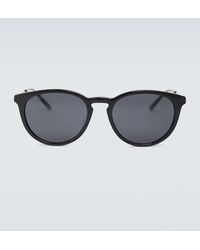 Gucci - Round Acetate And Metal Sunglasses - Lyst