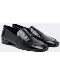 Dries Van Noten - Leather Penny Loafers - Lyst