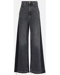 Stella McCartney - High-Rise Wide-Leg Jeans - Lyst
