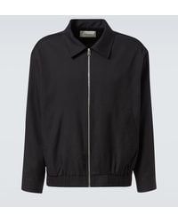 FRAME - Blouson Aus Wolle - Lyst