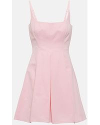 STAUD - Joli Grosgrain Minidress - Lyst