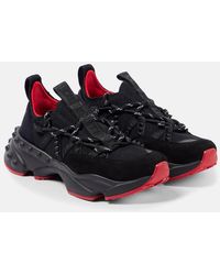 Christian Louboutin - Trailnrun Donna Leather Running Sneakers - Lyst