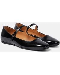 Tod's - Mary-Jane-Ballerinas Aus Leder - Lyst