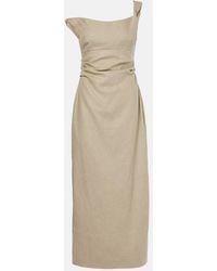 SIR. - Tamara Linen Maxi Dress - Lyst