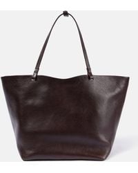 The Row - Park Xl Leather Tote Bag - Lyst