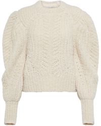 White Ulla Johnson Sutton Cotton Sweater in Beige Womens Clothing Jumpers and knitwear Jumpers 