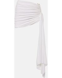 Christopher Esber - Cutout Ruched Miniskirt - Lyst