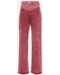 Isabel Marant - Noemie Straight-Leg Jeans - Lyst