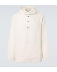 God's True Cashmere - Hooded Linen Jacket With Amethyst - Lyst