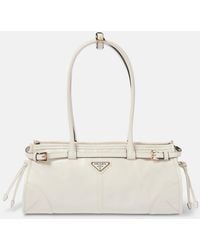 Prada - Bonnie Medium Leather Shoulder Bag - Lyst