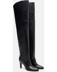 Chloé - Eve 85 Leather Over-The-Knee Boots - Lyst