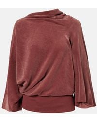 Rick Owens - Top Aus Charmeuse - Lyst