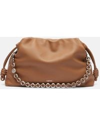 Loewe - Clutch Flamenco Large Aus Leder - Lyst