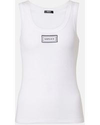 Versace - Sleeveless Tops - Lyst