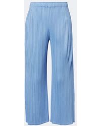 Pleats Please Issey Miyake - Monthly Colors: August Pleated Wide-Leg Pants - Lyst