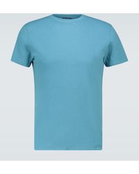Frescobol Carioca - T-Shirt aus Baumwolle und Leinen - Lyst