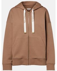 Max Mara - Cotton-Blend Hoodie - Lyst