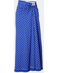 Christopher Esber - Ruched Orbit Bandana Maxi Skirt - Lyst