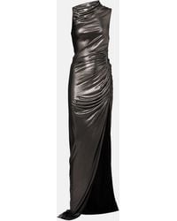 Rick Owens - Ruched Jersey Gown - Lyst