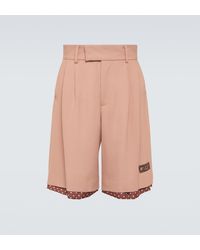 Amiri - Layered Polka-Dot High-Rise Shorts - Lyst