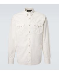 RRL - Buffalo West Denim Shirt - Lyst