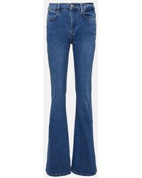 FRAME - Le High Flare Mid-rise Jeans - Lyst