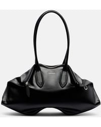 McQueen - Manta Medium Leather Tote Bag - Lyst