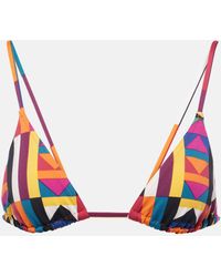 Eres - Space Printed Bikini Top - Lyst