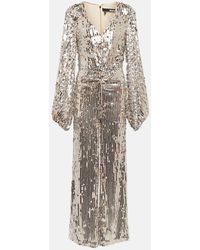 ROTATE BIRGER CHRISTENSEN - Combi-Pantalon Ample Sirin A Sequins - Lyst