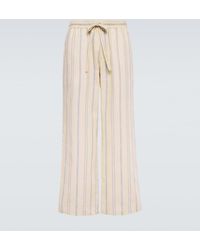 Commas - Floral Jacquard Pants - Lyst