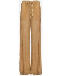LAQUAN SMITH - Sequin-embellished Pants - Lyst