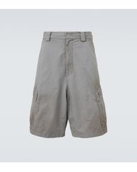 Balenciaga - Cotton Cargo Shorts - Lyst