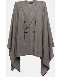 Junya Watanabe - Blazer Wool Minidress - Lyst