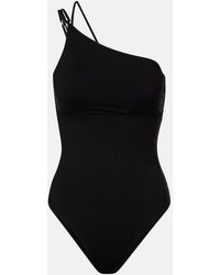 Max Mara - Cappa One-Shoulder Swimsuit - Lyst