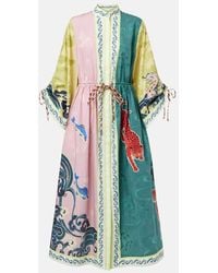 ALÉMAIS - Rochester Printed Cotton Shirt Dress - Lyst