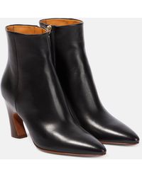 Chloé - Oli Leather Ankle Boots - Lyst