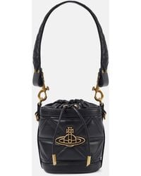 Vivienne Westwood - Kitty Small Leather Bucket Bag - Lyst
