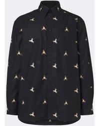 Simone Rocha - Besticktes Hemd Aus Baumwollpopeline - Lyst